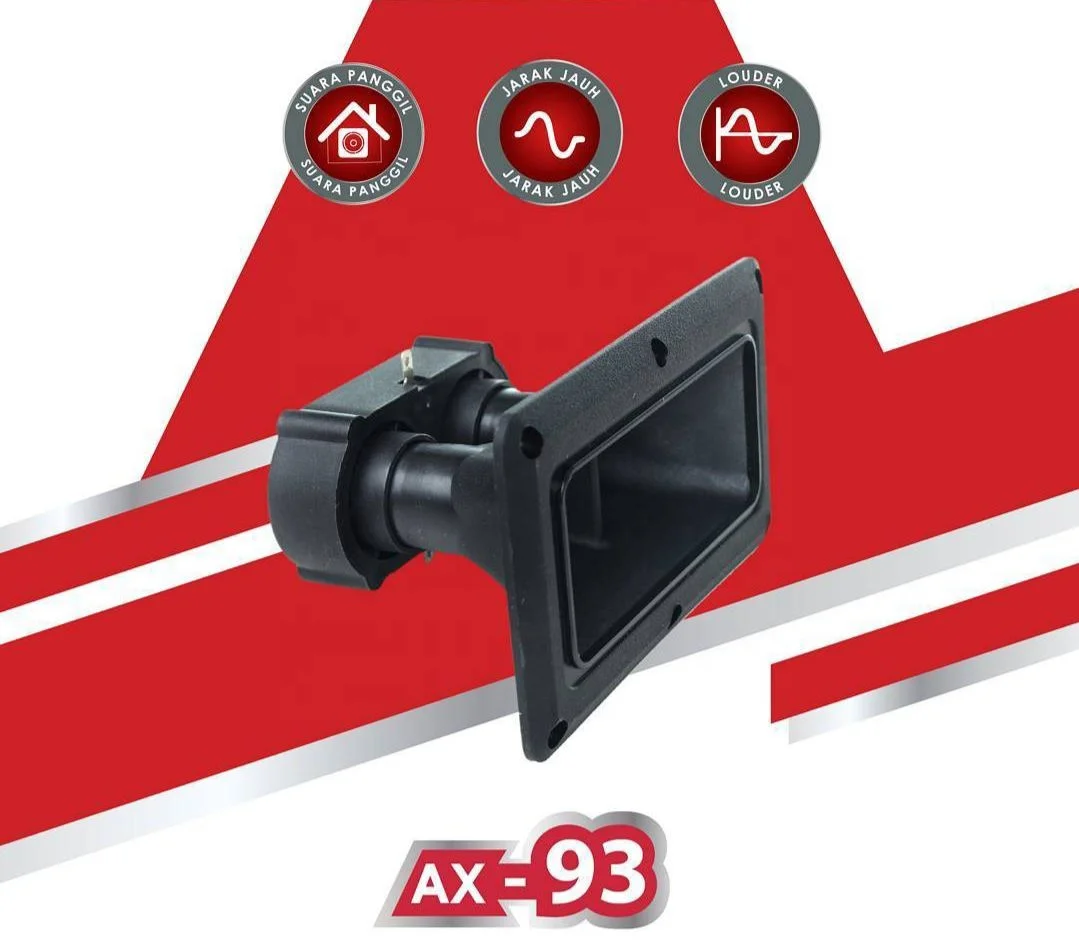 Swallow Sound AUDAX AX93  Rectangular Horn Piezoelectric Ceramic Bird Sound Loudspeaker Piezo Tweeter Horn