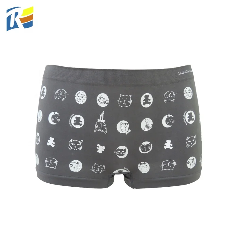 Высококачественное милое детское нижнее белье с милым принтом для маленьких детей, боксеры для девочек, шорты