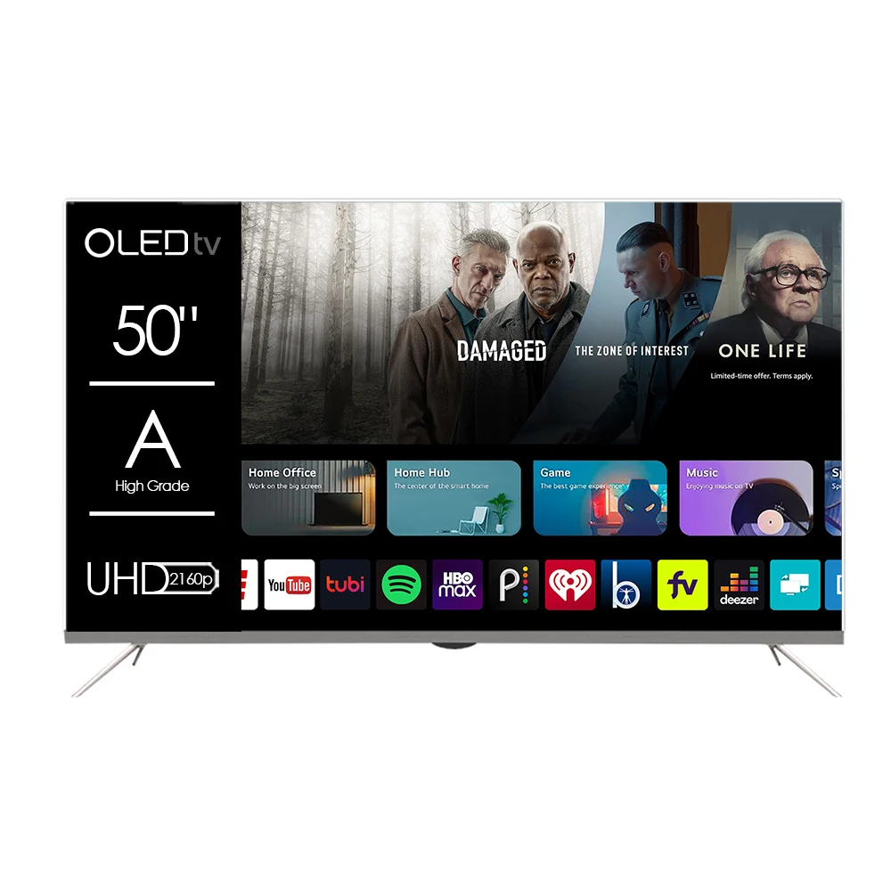 50 Inch OLED TV - 4K Smart TV with Ultra-Thin Frameless Display