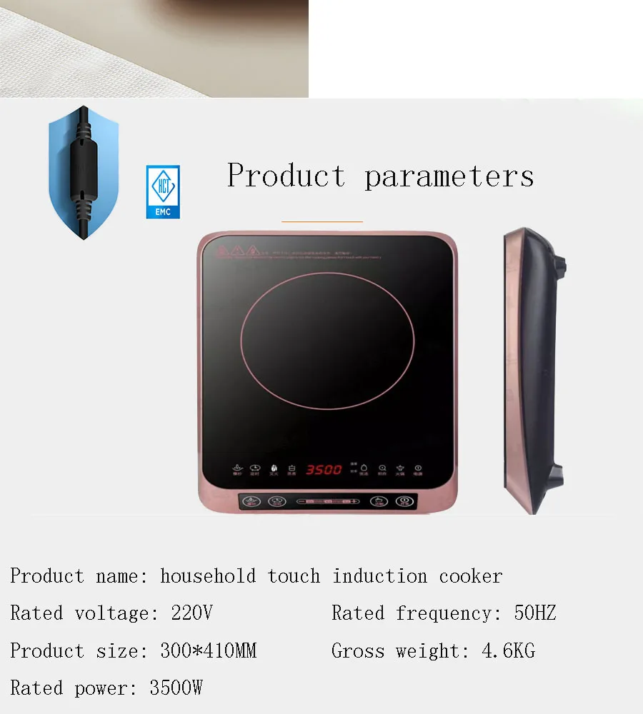 Ce Cb Rohs Lfgb Induction Cooker Big Hotpot Table With Induction Cooker