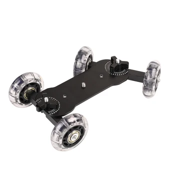 Kaliou Camera Table Dolly Slider with 22 Pounds/10 Kilograms Load Capacity Skater Desig  with Silicone Anti-skid Wheels product image