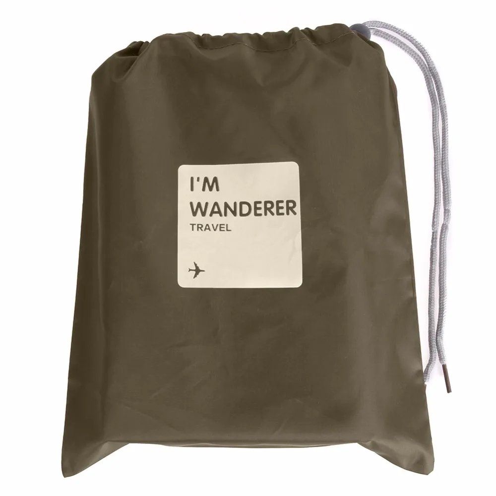 Polyester Custom Waterproof Drawstring Backpacks with Logo