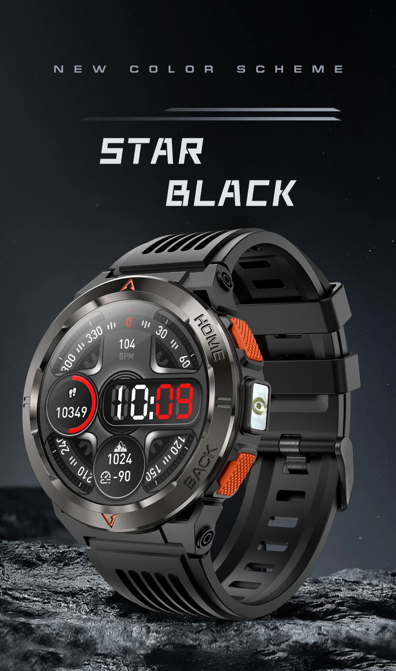 Welcome OEM Order, Factory Whole Selling 2025 Gs500 Relojes Smartwatch 1.43'' Amoled Flashlight Bt Call Gps Heart Rate 3atm Waterproof Compass Men Smart Watch - Buy Smart Watch With Flashlight 2025 Smart Watch gps Smart Watch