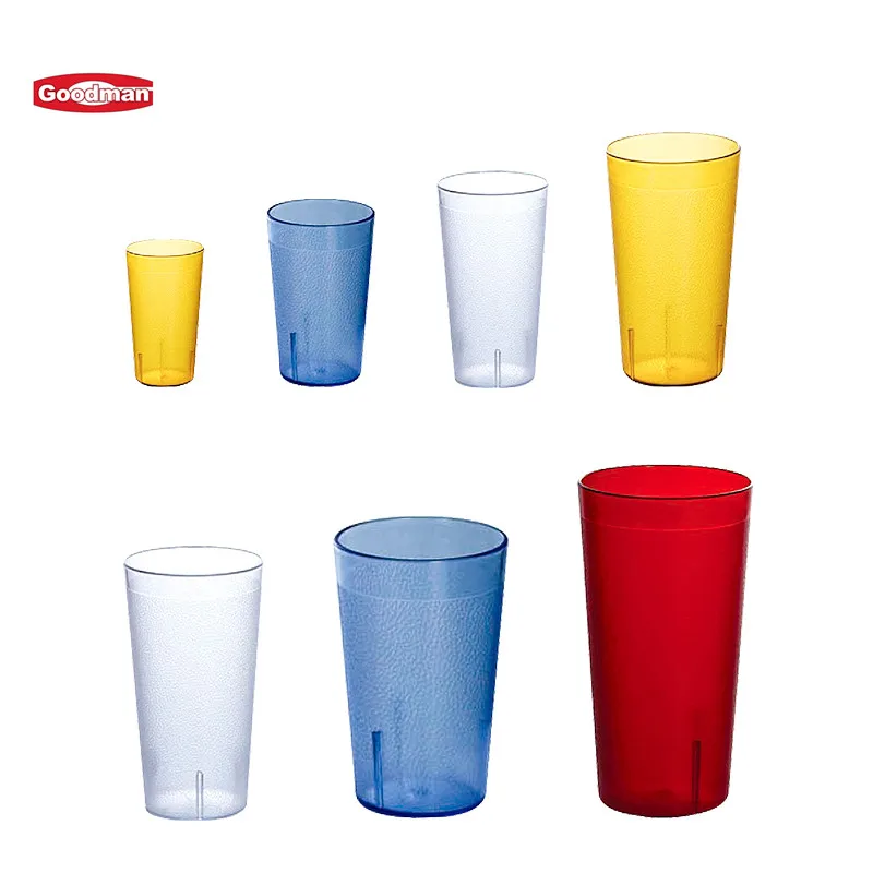 Eco friendly canteen juice water cup for child festival kids plastic reusable tumbler cups in bulk