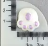No. 6: foot paw print (light purple)