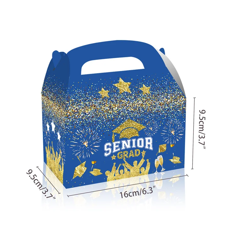 Xindeli Dd332 Graduation Season Party Favors Candy Treat Gift Box Paper ...