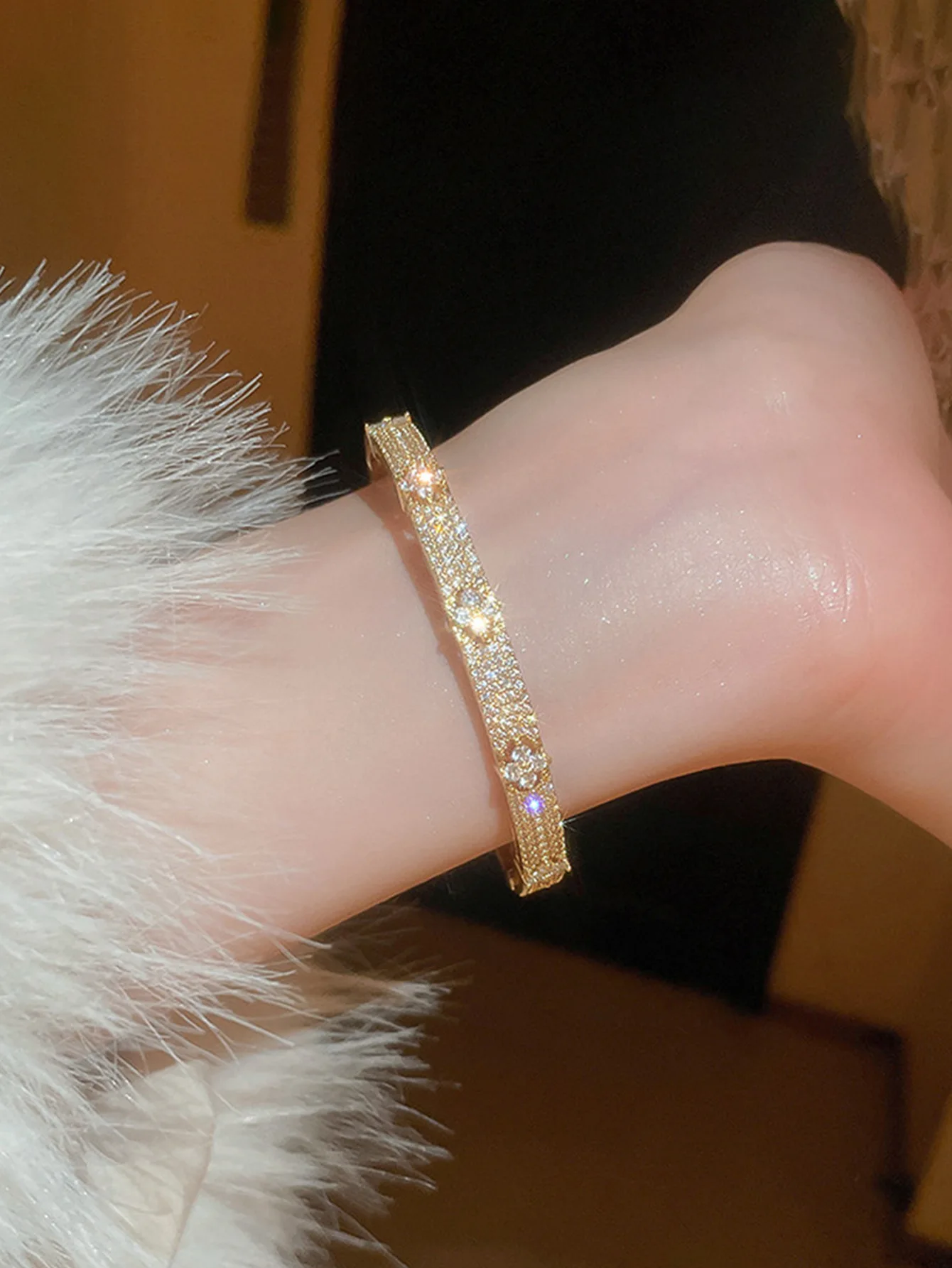 Cadeau Saint Valentin Plaqué Or Zircon Bracelet Bague Bijoux,Low Prices Cadeau Saint Valentin Plaqué Or Zircon Bracelet Bague Bijoux Achats
