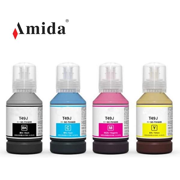 Amida Inks Compatible for Epson SureColor T3180X Wide Format Printers T49J Dye Ink