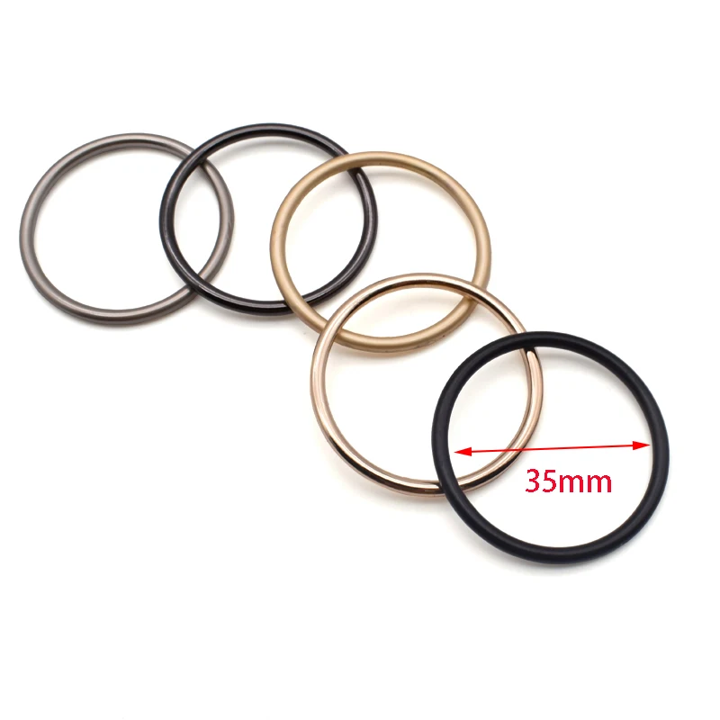 Zinc Alloy Round Iron Metal Ring For Bag Accessories 20mm,25mm,30mm