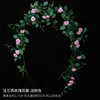 Pale pink French rose vine