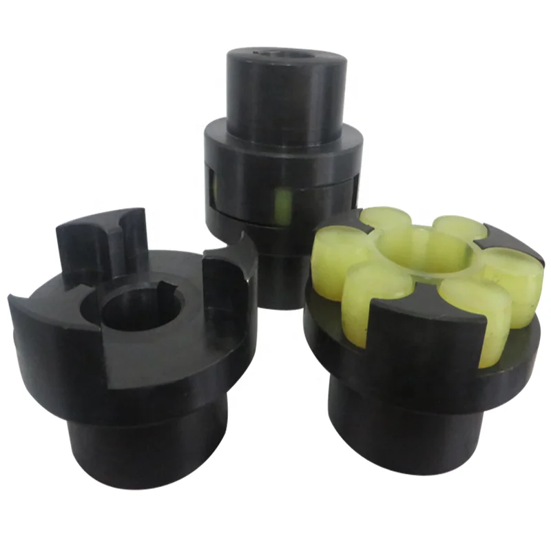 High Strength ML Rotex Spider  Rubber Jaw Shaft Coupling for Precision Instrument