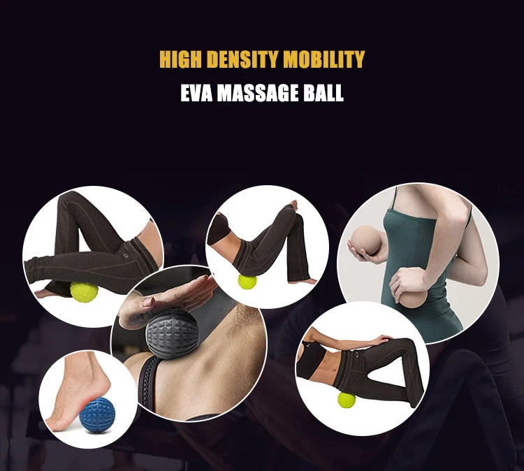 Training Comfortable Custom Back Solid EVA Massage Ball