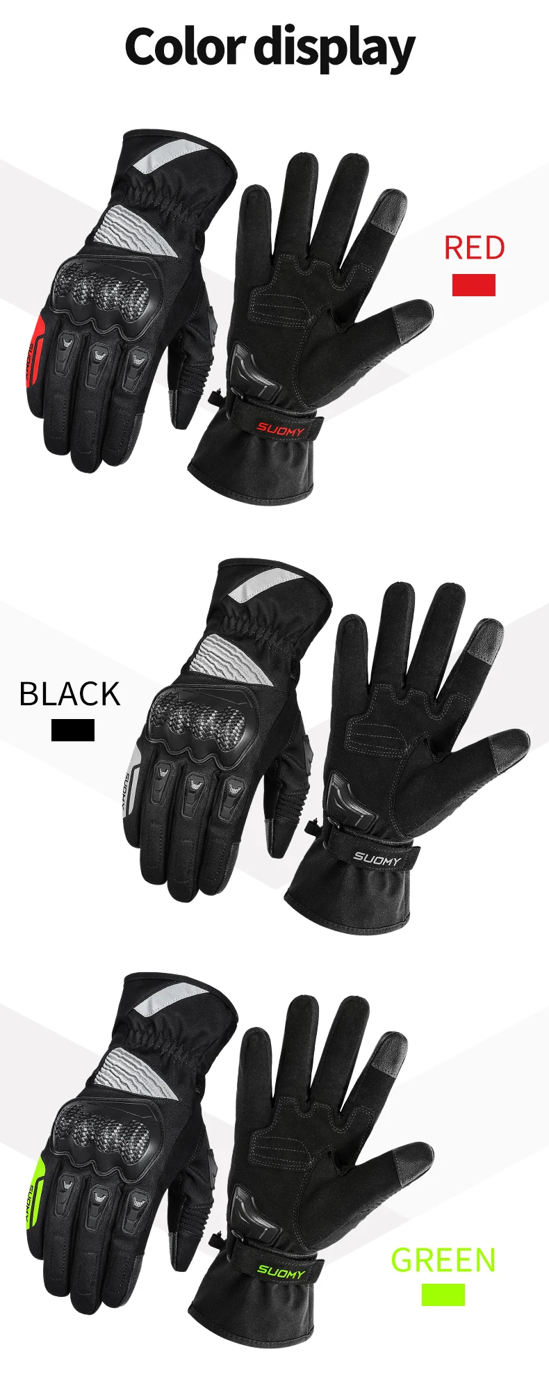 Best Sellers Long Motorcycle Gloves Waterproof Motocross Gloves Winter