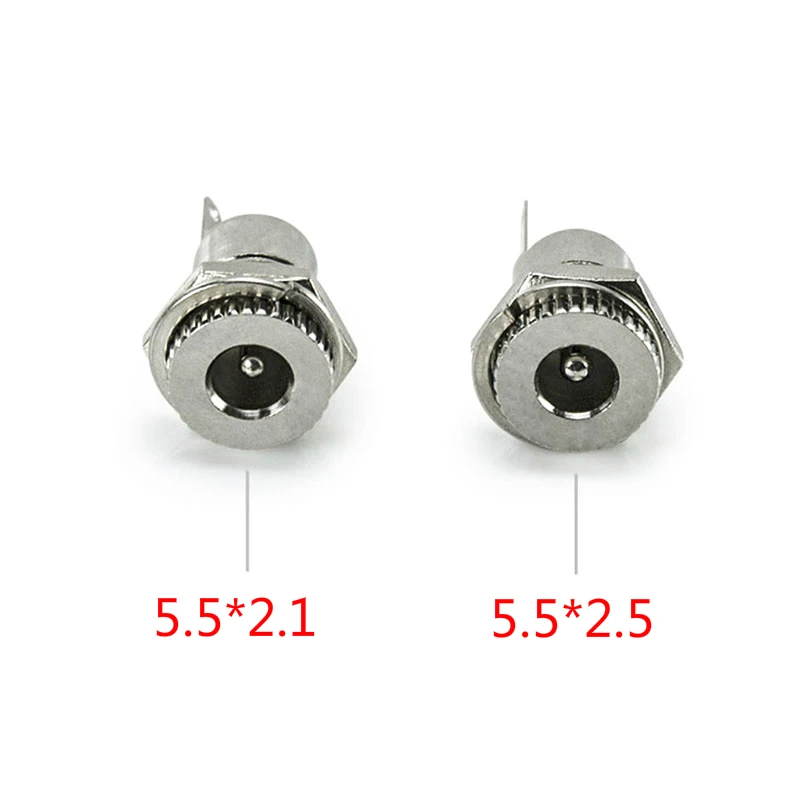 DC Jack Metaal 5.5mm - Female - Mount - DC-099