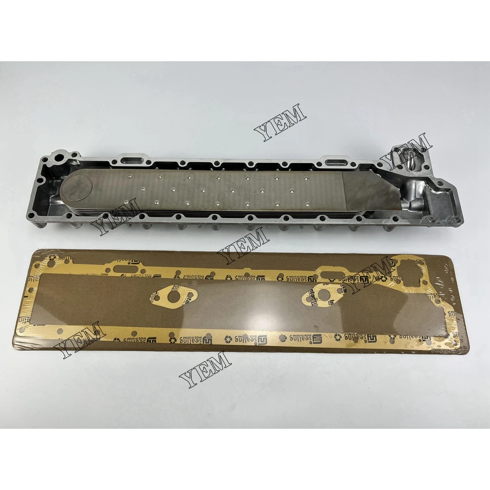 For Isuzu 6BG1 Oil Radiator Core Cover Assembly Diesel Engine