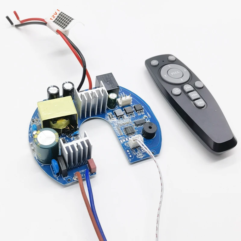 AC DC Ceiling Fan circuit 60w  U Shape  Control Kit pcb Board