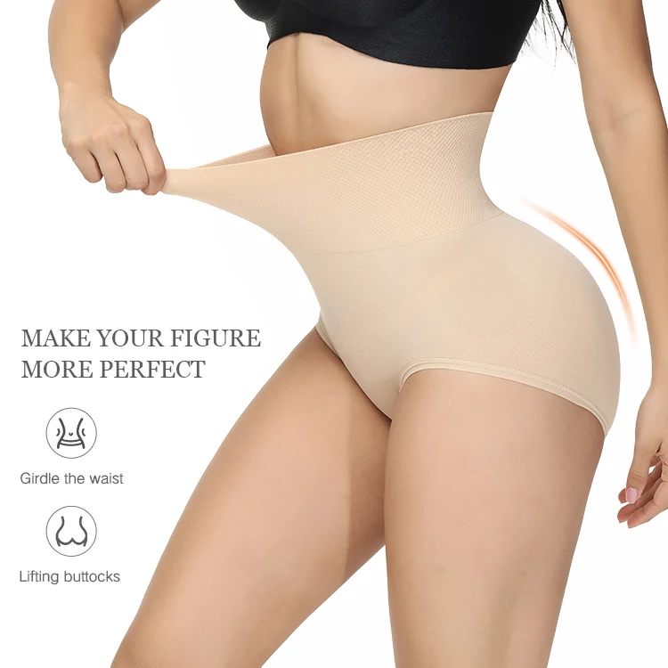 high-waist underwear women's panties plus size