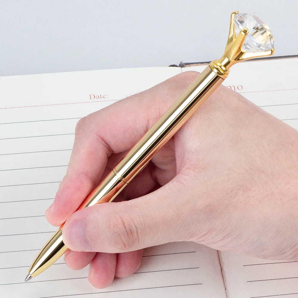 Wholesale Creative Student Gift-Diamond Shaped Metal Ballpoint Pen