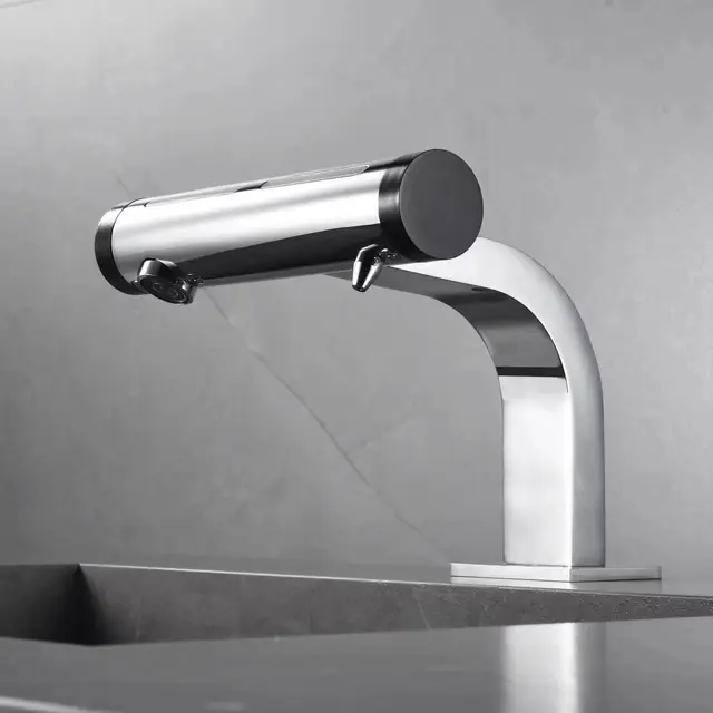 Hand washing sensor faucet  Sensors Built in Sink smart soap dispenser