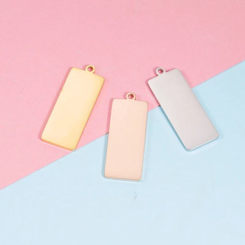 Rectangle Necklace Pendant