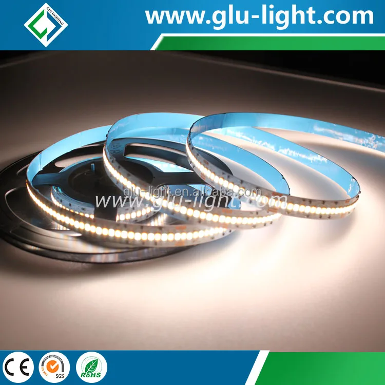 12V/24V high CRI Bi color Ra95/Ra97 2835 led strip CCT for studio/TV/film industry