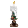 Small long candle style christmas tree