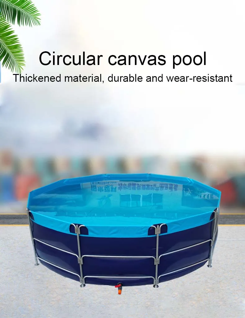 Customized Large Capacity Multifunctional PVC Aquaponics Fish Farm Tank Plastic Aquariums with Integrated Air Pump