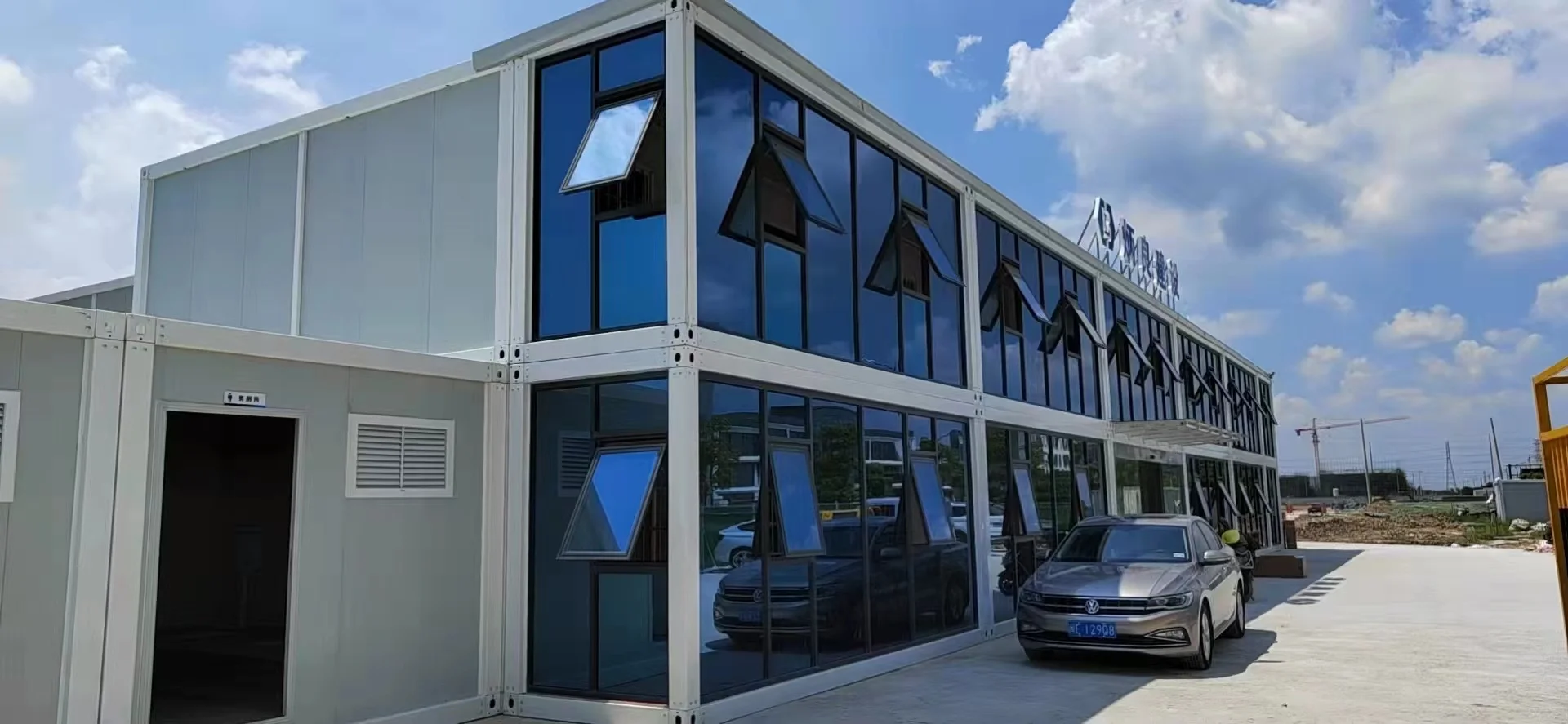 Cheap Container Prefabricated Guest House Hotel Design With Flat Pack Dome House Prefab
