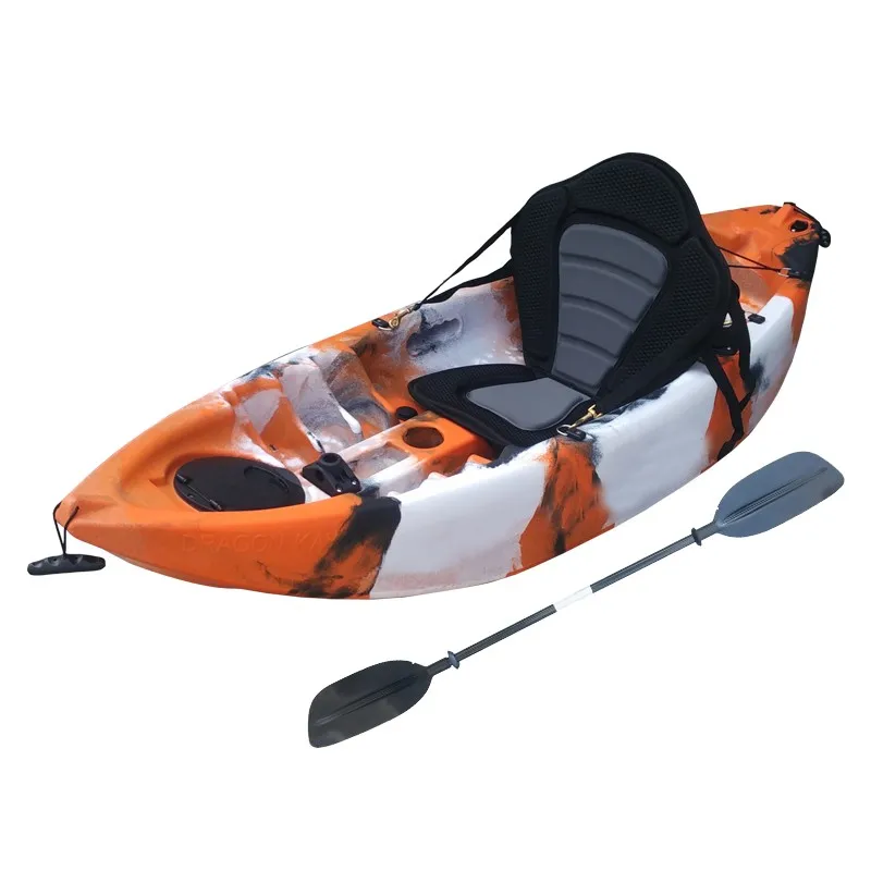 High Quality Kids Water Sports Ocean Kayak pink Recreational Sea Single Kayak TN-01