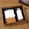 A5 notebook+pen+Tumbler bottle+keychain
