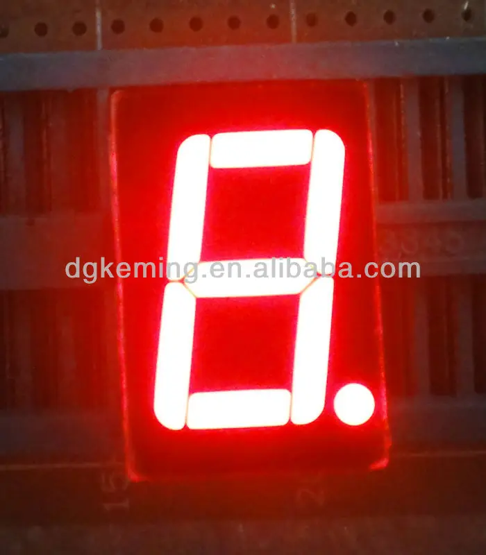 Common Anode Red 1 Digit Seven Segment Led Display 0.56 Inch 5161as 7 Segment