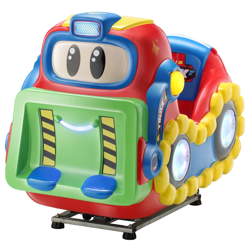 Factory Direct Supply Coin Operated  Electronic Swaying Car Machine  High Quality  Kiddie Amusement Ride for Amusement