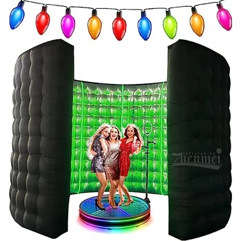 Zhenmei Manufacturer Inflatable Photo Booth Backdrop for Event Party Wedding