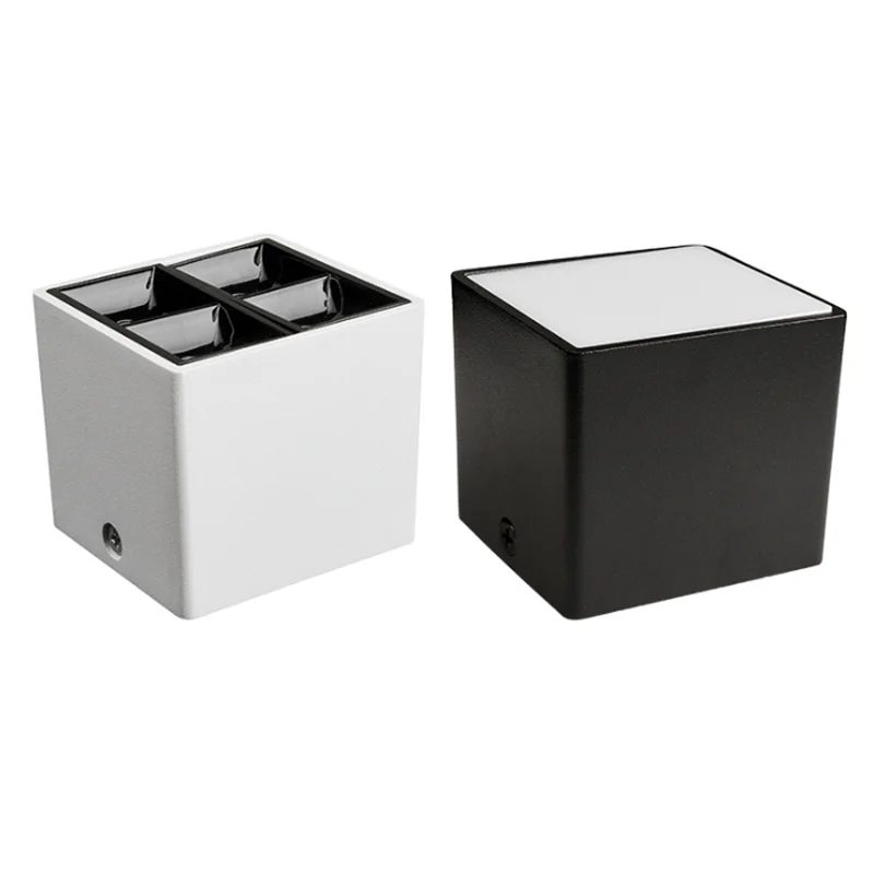 Высокоэффективная Поверхностная крышка объектива AC110V 220V 8W 7W COB лампа потолочный светодиодный прожектор