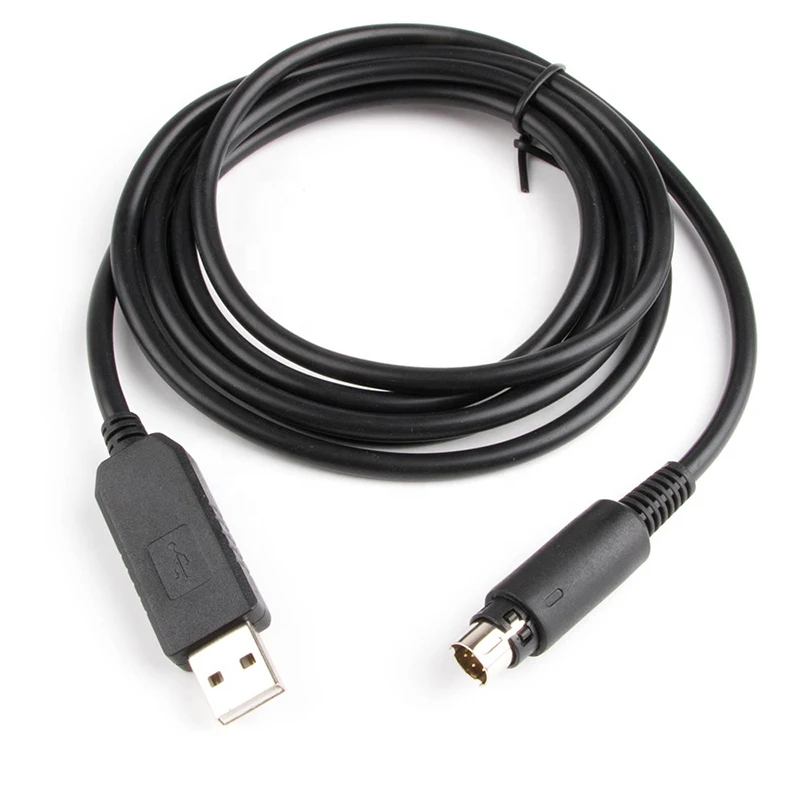 High Compatible WIN 10 FTDI FT232RL USB 2.0 a Male to MINI DIN 8 PIN Serial Adapter Date Line Cable