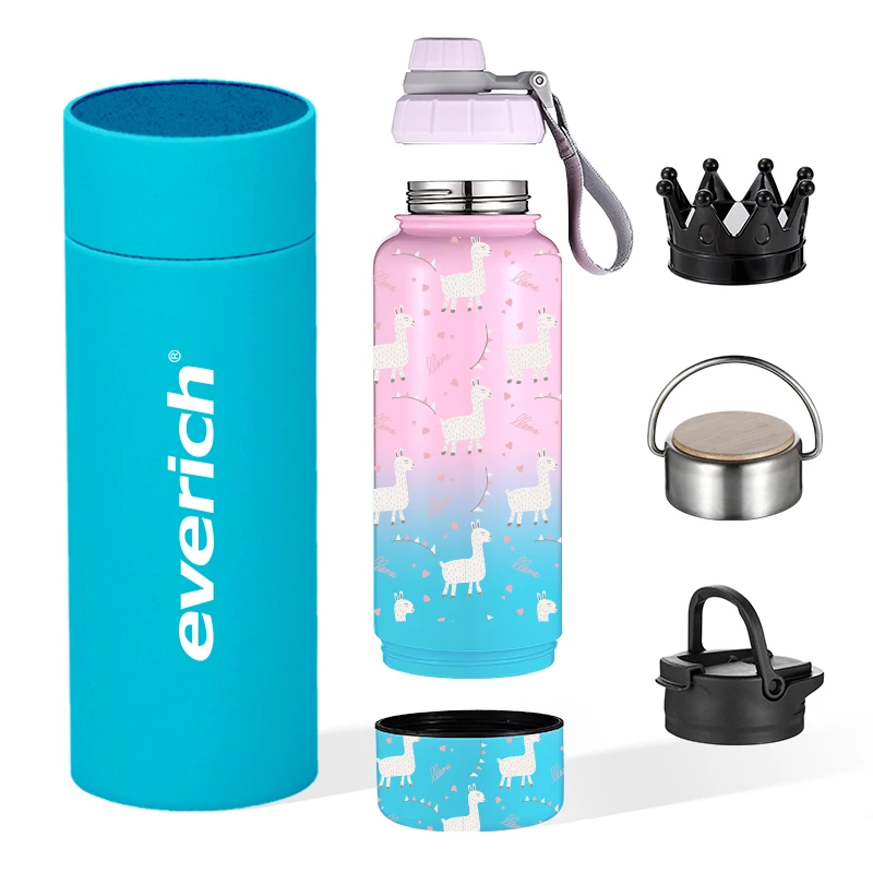 Edelstahl-Wasserflasche Mit Geheimfach – 590 Ml Trinkvolumen + 284 Ml Stauraum Für Wertsachen