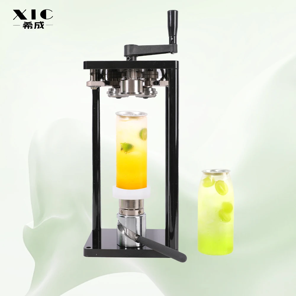 China Factory Direct Sales Semi-Automatic Can Sealing Machine Small Home Manual Can Sealer for Soda Beer Juice Cans