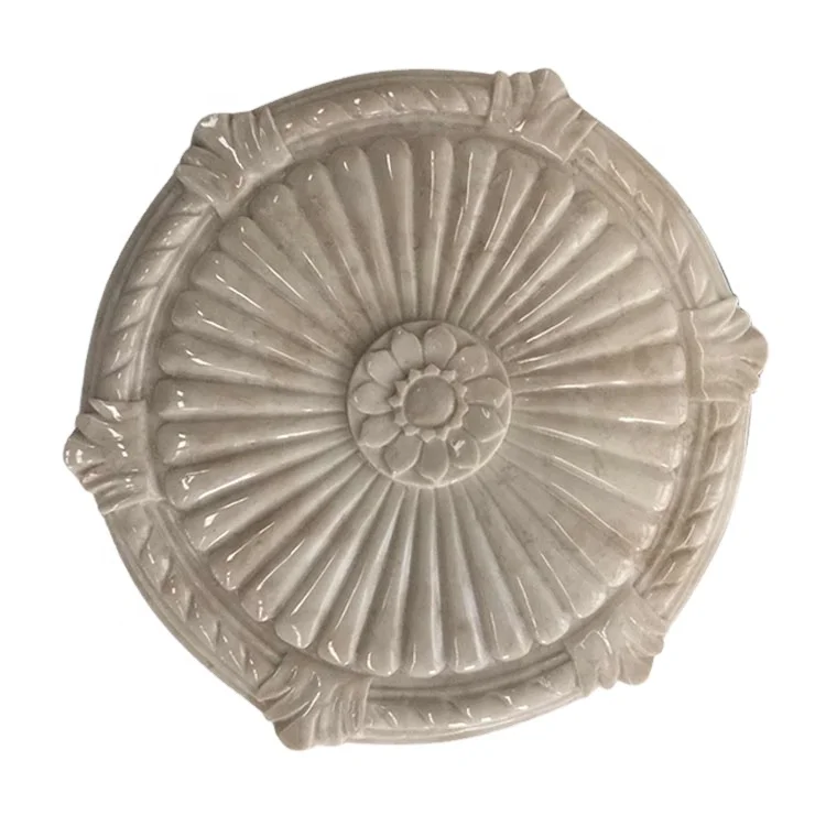 Progettazione di interni per pareti di chiesa con incisione CNC su marmo beige, decorazione per hotel; decorazione murale interna 3D in marmo beige per hotel