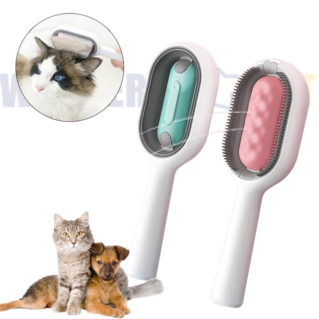 Wonderfulpet Cat Dog Hair Cleaning Comb Pet Hair Removal Brush Para Mascotas Grooming Products Supplies Katten Accessoires