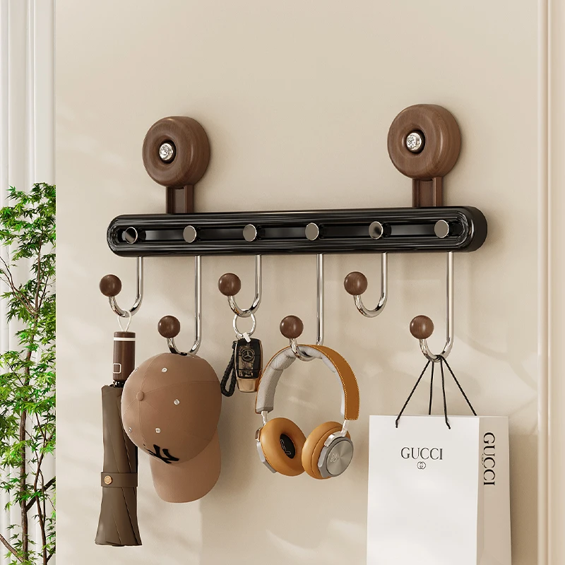 WANUO Vintage plastikowy haczyk ssawkowy nad drzwi wielohaczykowy organizator drzwi bez wiercenia wieszak na drzwi ściany