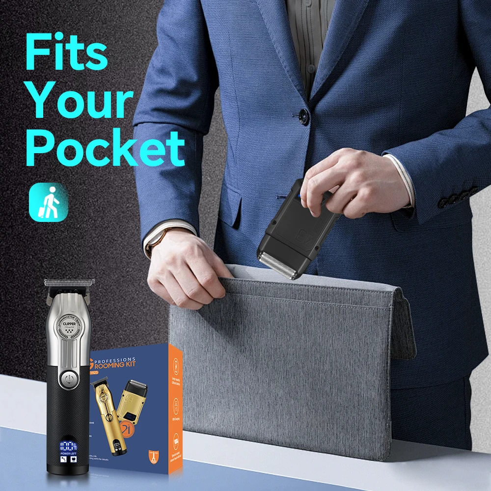 Multifunctional Retro Electric Oil Head Carving Machine USB Hair Salon Special Hair Clipper Electric Shaver Set for RV Use details