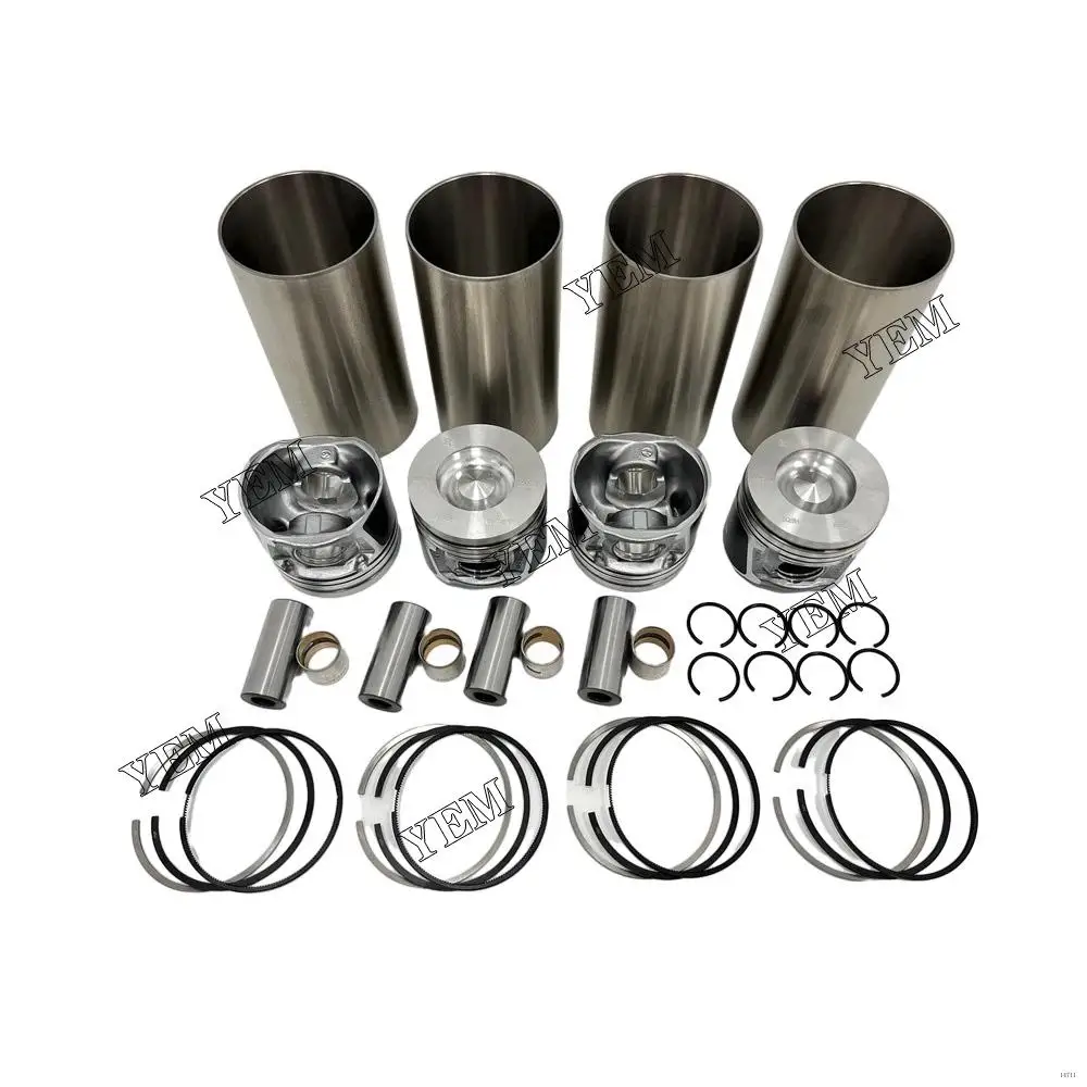 BF4M2011 Engine Cylinder Liner Kit With Piston Rings Set Sleeve for Deutz