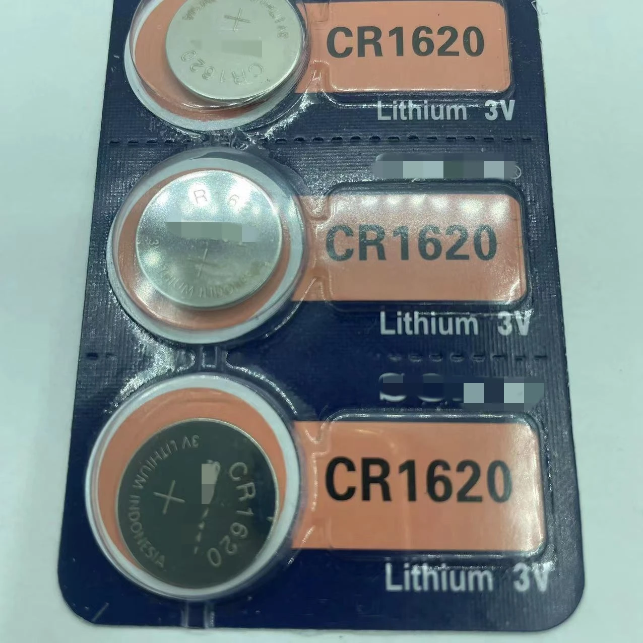 Indonesia-made 3 Voltage CR1620A Cylinder Battery Lithium Button Cell for Gaming and Thermometer Use Stock Available