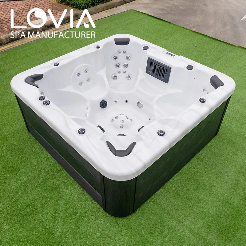 Smart Balboa Hydro Spa Tub Factory Made  Acrylic Pool Outdoor Spa Hot Tub Freestanding Whirlpool  Outdoor Spa