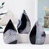 Black Agate Teardrop
