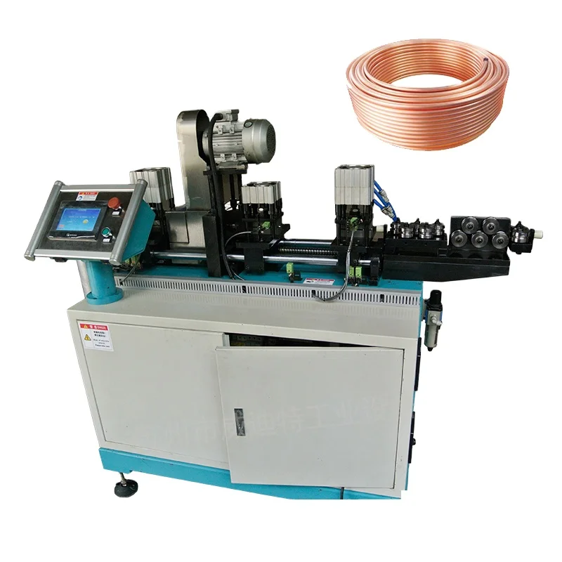 A Coil Single Pipe Chip Free Cutting Machine Provided Automatic Water Jet Cutting Machine Pump Brass / Copper Ordinary Product