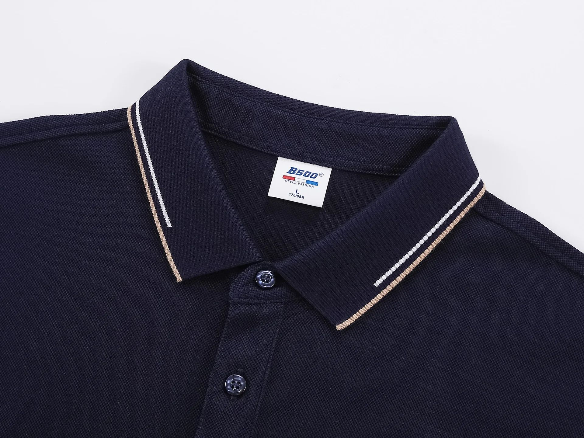 Unisex High-end Customization Logo Long-sleeve Polo T Shirt Workout ...