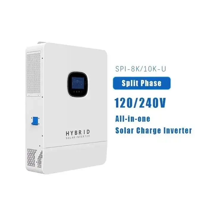 SPI 8K US Version 120V 240V 5000w 8000w 10kw Split Phase Solar Hybrid off grid invetert for home solar storage system