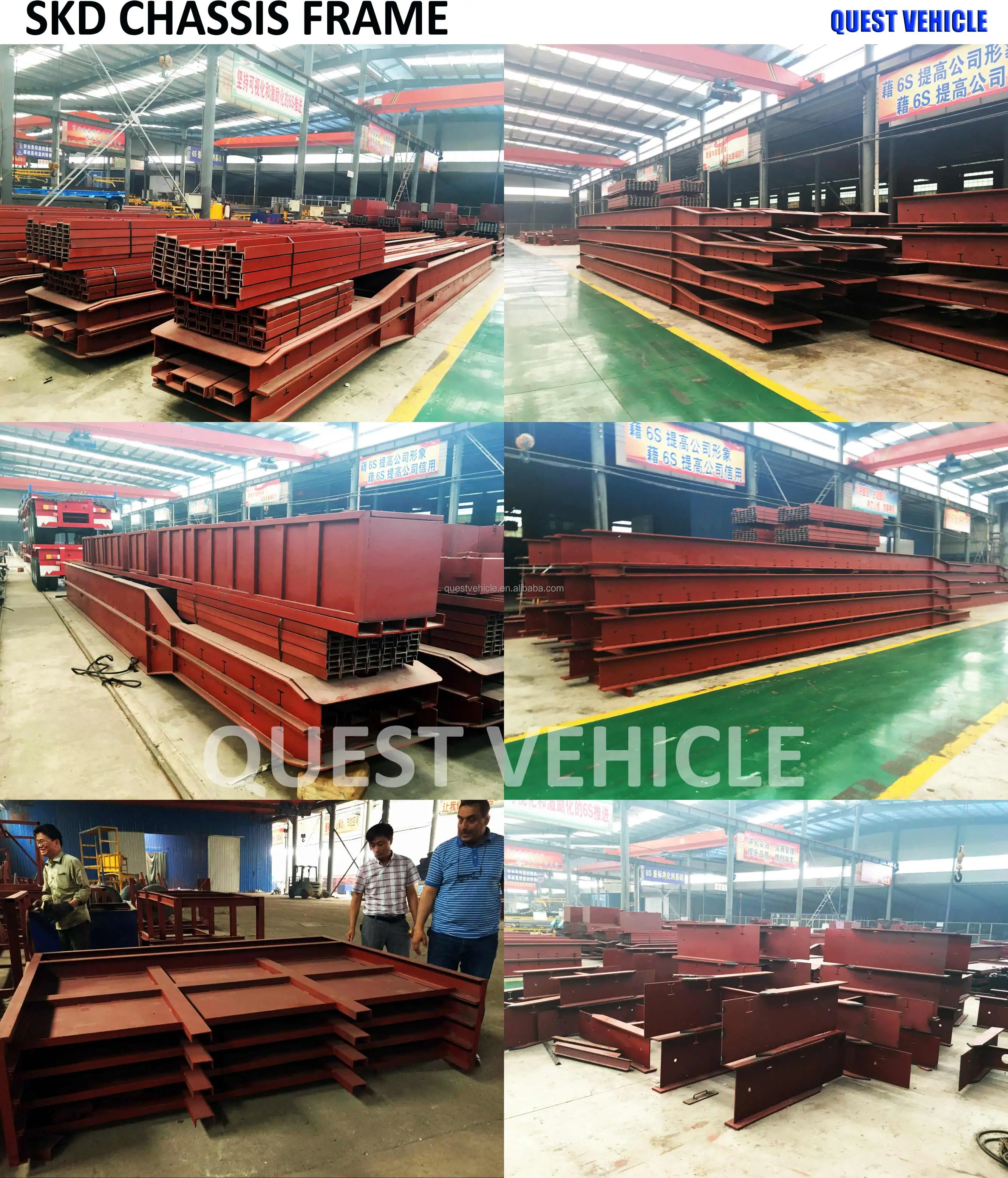 Small Trailer Frame - Durable SKD Block Chassis for Sale