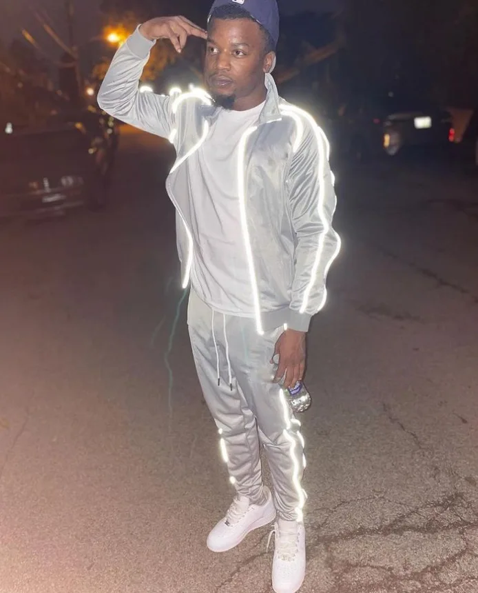 Grey and orange shop nike tracksuit nba youngboy